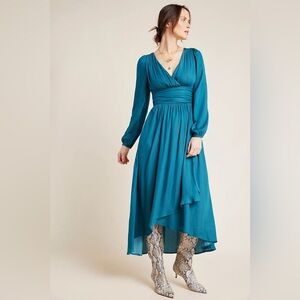 ANTHROPOLOGIE Gwendalyn High-Low Dress